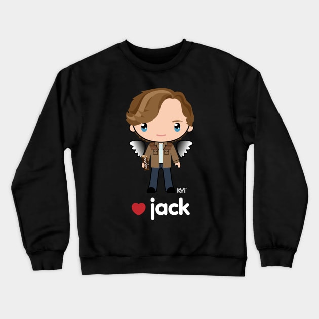 Supernatural Jack Kline Crewneck Sweatshirt by KYi